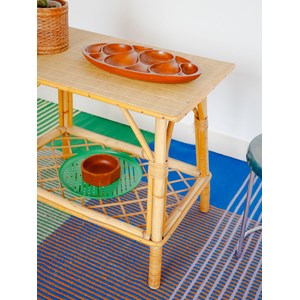 Table d'appoint en rotin n°698