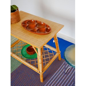 Table d'appoint en rotin n°698
