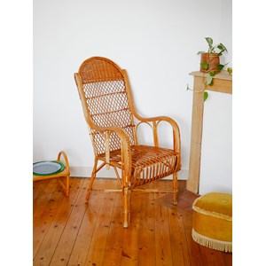 Ernest, le fauteuil en rotin n°699
