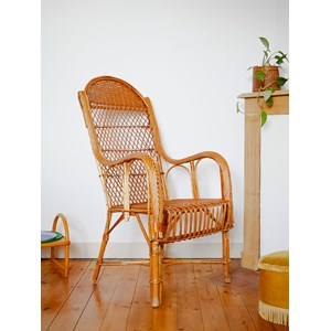 Ernest, le fauteuil en rotin n°699