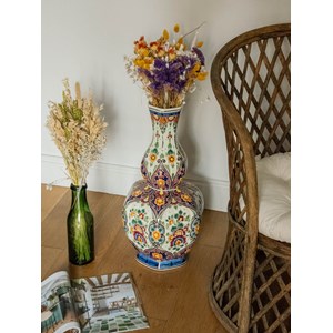 Grand vase en porcelaine velsen sassenheim n°116