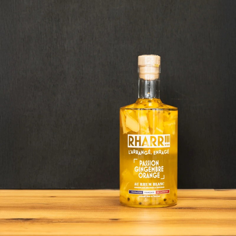Rharr !!! Rhum arrangé passion gingembre orange - ffa