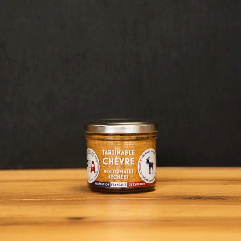 Tartinable de fromage de chevre aux tomates séchées 90g - ffa