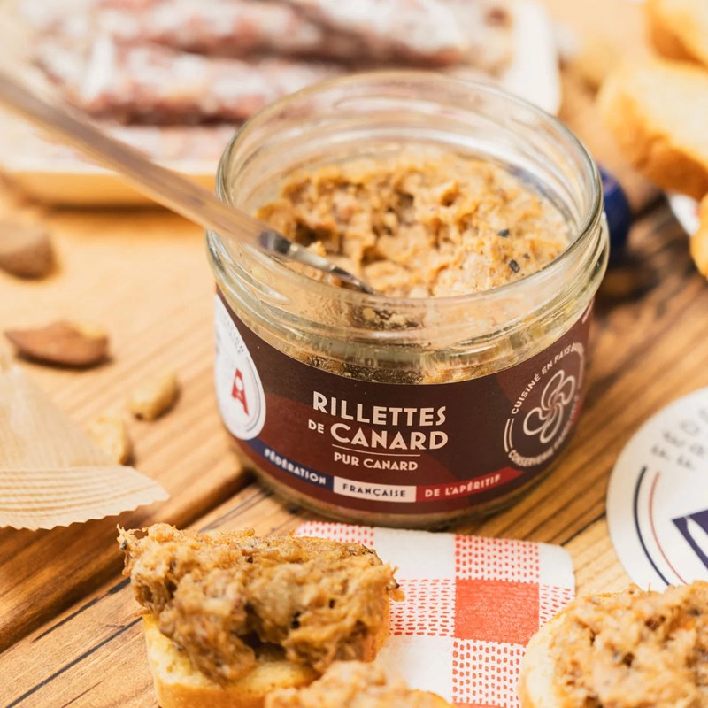 Rillettes de canard pur canard 160g - ffa