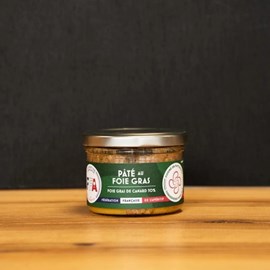 Pâté au foie gras, foie gras 30% 160g - ffa