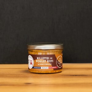 Rillettes de poulet rôti au piment d’espelette 160 g – ffa