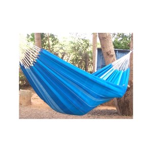 Hamac double indien bleu