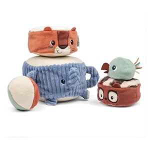 Pyramide o sons en tissu - jungle