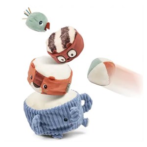 Pyramide o sons en tissu - jungle