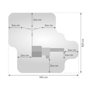 Aire de jeux my house move - toboggan bleu - fungoo