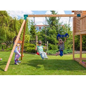 Aire de jeux maxi play box - toboggan vert - fungoo