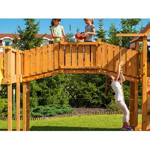 Aire de jeux maxi play box - toboggan vert - fungoo