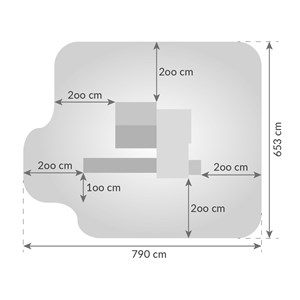 Aire de jeux my side - toboggan jaune - fungoo
