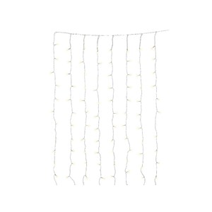 Guirlande extérieure led blanc chaud pour parasol fixe - jardideco