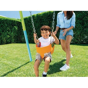 Portique-balançoire 2 en 1 balançoire + siège bébé - intex
