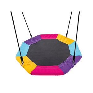 Portique pour enfants 2 agrès balançoire + nid d'oiseau - intex