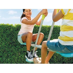 Portique pour enfants 3 agrès balançoire + face à face - intex