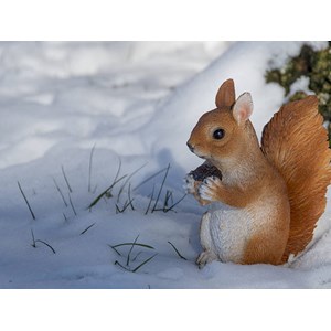 Écureuil assis en polyrésine - esschert design