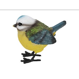 Mésange bleue en polyrésine - esschert design