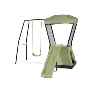 Aire de jeux ivy avec toboggan et balançoire - exit toys