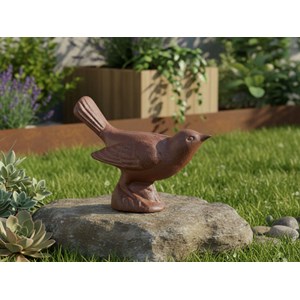 Oiseau décoratif en fonte - esschert design