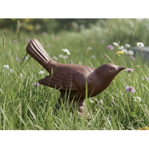 Oiseau décoratif en fonte - esschert design