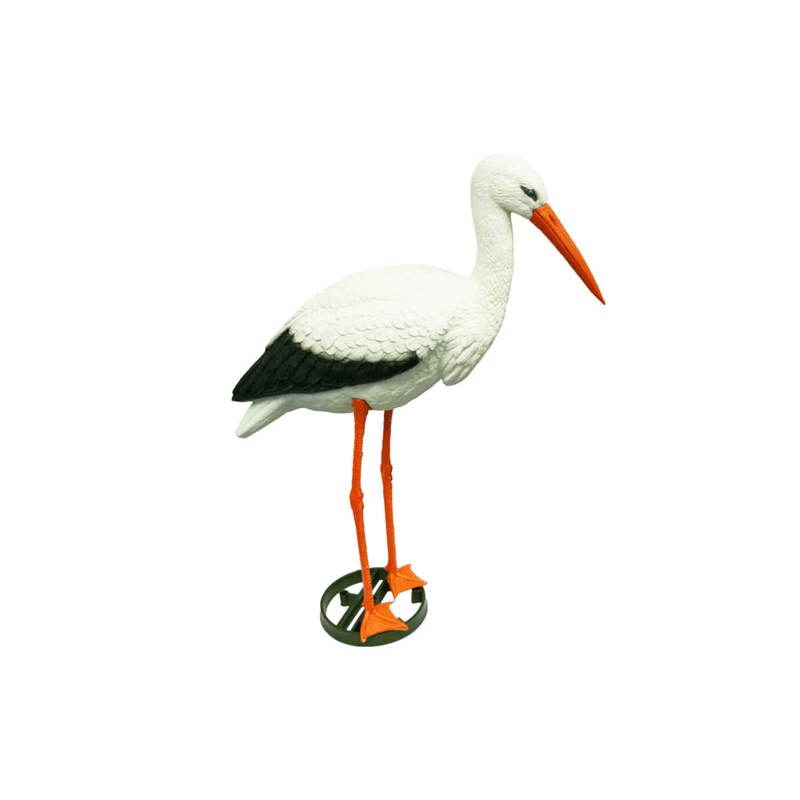 Cigogne décoratif en plastique 88 cm de hauteur - ubbink