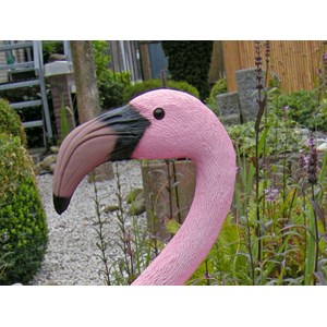 Flamant rose décoratif de bassin à poser