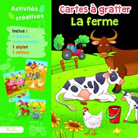 Cartes à gratter la ferme