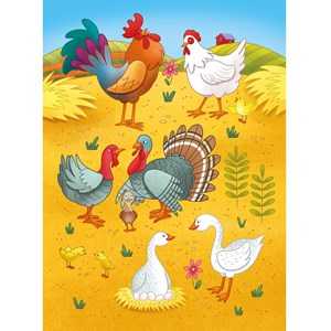 Cartes à gratter la ferme
