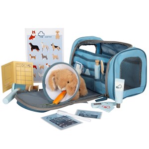 Sac de vétérinaire avec lapin