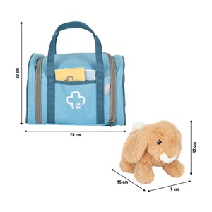 Sac de vétérinaire avec lapin