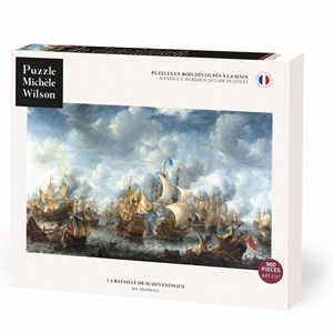 La bataille de scheveningen d'abrahamsz