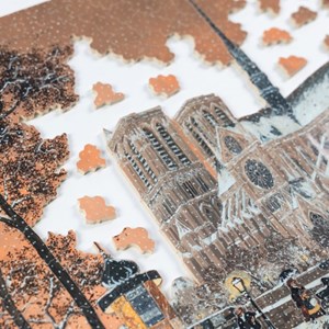Première neige sur notre-dame de delacr