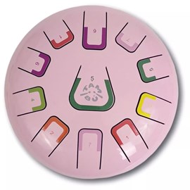 Tongue drum 11 notes rose