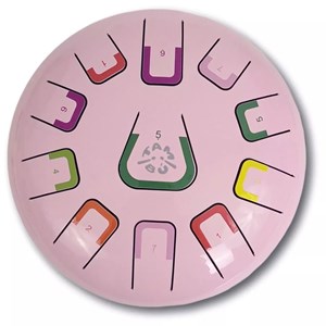 Tongue drum 11 notes rose