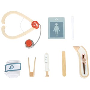 Mallette de médecin rouge