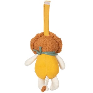 Boîte à musique en tissu little lion