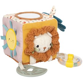 Cube de jeu en tissu little lion