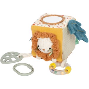 Cube de jeu en tissu little lion