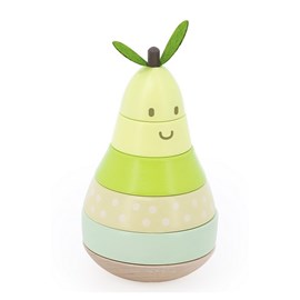 Empilable surprise poire en bois
