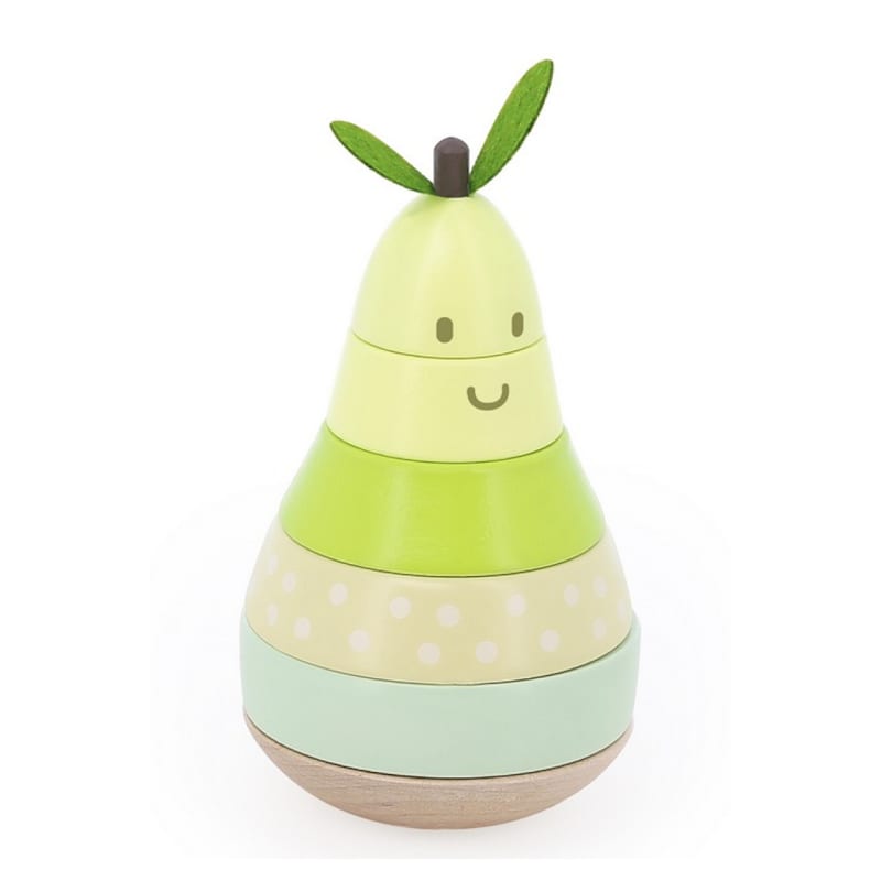 Empilable surprise poire en bois