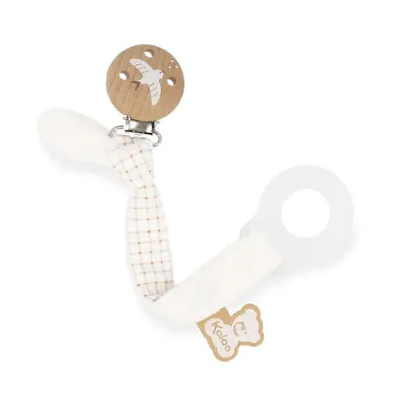 Kaloo - attache tetine creme