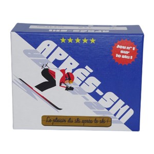 Après ski - jeu de cartes montagne