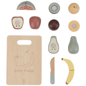 Fruits à découper en bois