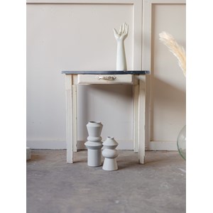 Petite table à manger en zinc n°602