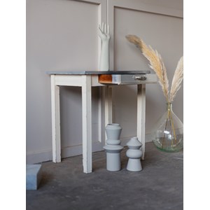 Petite table à manger en zinc n°602