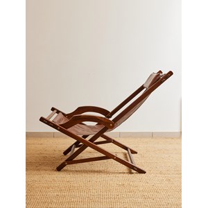 Ernest, le fauteuil pliant en cuir n°717