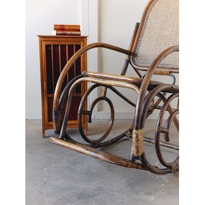 Alibert, le rocking-chair en bambou n°58