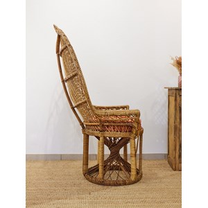 Emmanuel, le fauteuil en rotin n°14